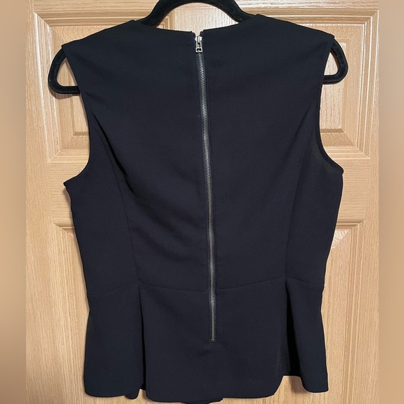 Banana Republic Black Sleeveless Peplum Top - Picture 8 of 9
